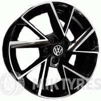 Top Driver Special Series SK9-S 6.5x16 5x112 ET 50 Dia 57.1 (Антрацитовый с полированной лицевой поверхностью)